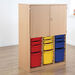 Mixed Size Tray and Cupboard Combination Unit  hi\-res
