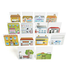 TTS Bee-Bot® and Blue-Bot® Busy Street Building Fronts  TTS Bee-Bot® and Blue-Bot® Busy Street Building Fronts  hi-res