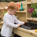 TTS Outdoor Wooden Corner Kitchen Unit H110 x W180 x D180cm  hi\-res