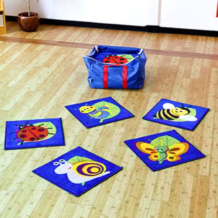 Mini Bug Floor Mats 14pk  hi\-res