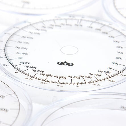 TTS Multi Dial Plastic Measuring Scales 6pk  hi\-res