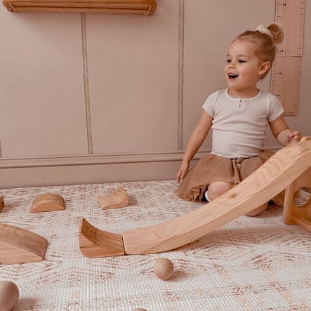 Explore Nook Construction Large Wooden Ball Run  hi\-res