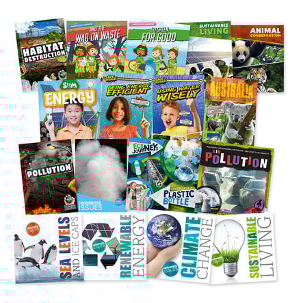 KS1 and KS2 Environmental Issues Books 17pk  hi\-res