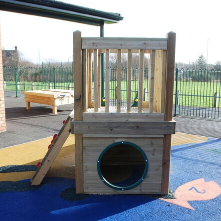 Climbing Frame Tower with Slide  hi\-res
