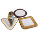 Padded Vinyl Shape Mirrors 3pcs  hi\-res