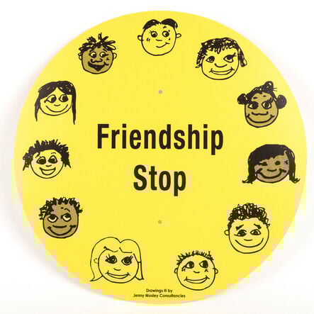 TTS Friendship Stop Playground Sign  hi\-res