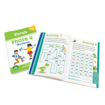 Letters and Sounds Workbooks Phase 1\-6 Letter Sounds  hi\-res