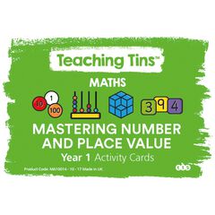 TTS Mastering Number and Place Value Activity Cards Year 1 100pk  TTS Mastering Number and Place Value Activity Cards Year 1 100pk  hi-res