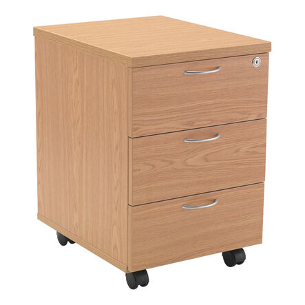 Mobile Wooden Desk Pedestals  hi\-res