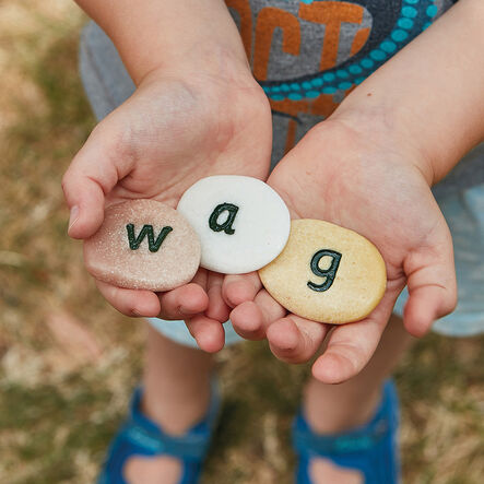 Resin Alphabet Pebbles  hi\-res