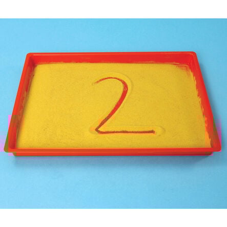 Plastic Coloured Mark Making Messy Art Trays  hi\-res