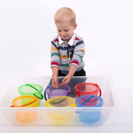 Translucent Color Bucket Set  hi\-res