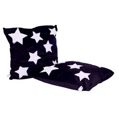 TTS Glow in the Dark Cushions 2pk Black Black hi-res