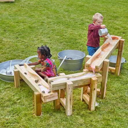 TTS Wooden Water Channelling Chutes Standard Delivery 3pc  hi\-res