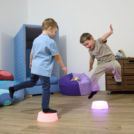 Light\-Up Sensory Stepping Stone 3pk  hi\-res