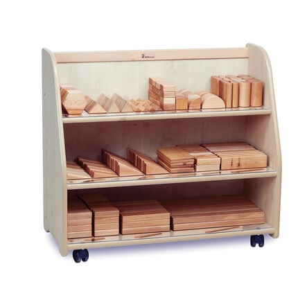 STEM Block Set with Storage Unit \x26 Organiser  hi\-res