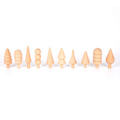 Small World Woodland Trees 10pcs  Small World Woodland Trees 10pcs  hi-res