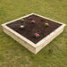 Wooden Square Sand Box and Planter  hi\-res