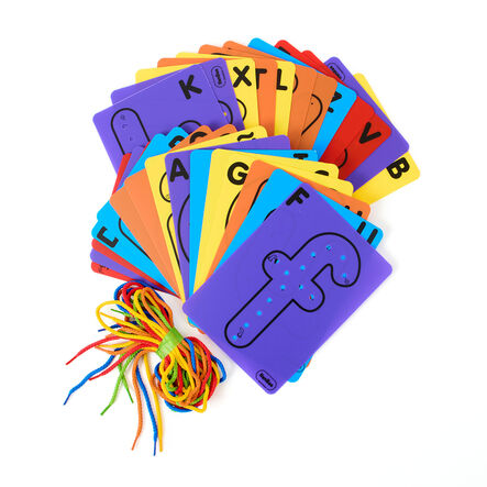 Large Lacing and Threading Alphabet Letters 26pk  hi\-res