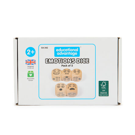 Emotions Dice 5pk  hi\-res