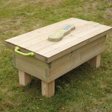Free Standing Wooden Sandpit  hi\-res
