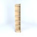 Left Hand Library End Bookcase In Maple  hi\-res