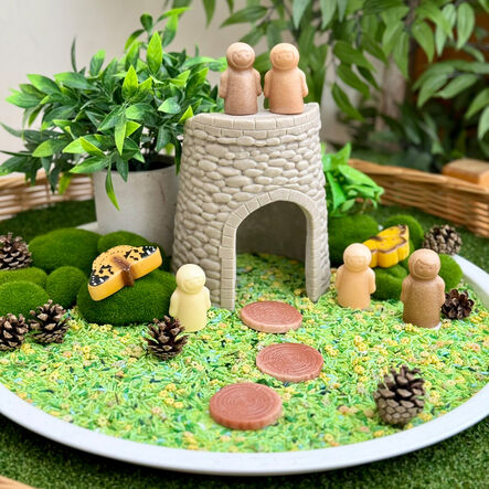 Yellow Door Small World Play Tower  hi\-res