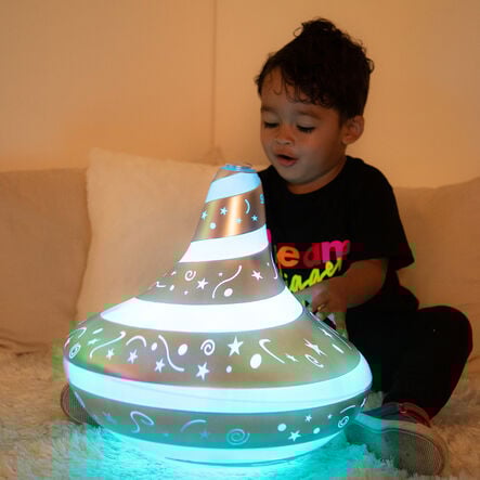 Giant Light \x26 Sound Spinning Top  hi\-res