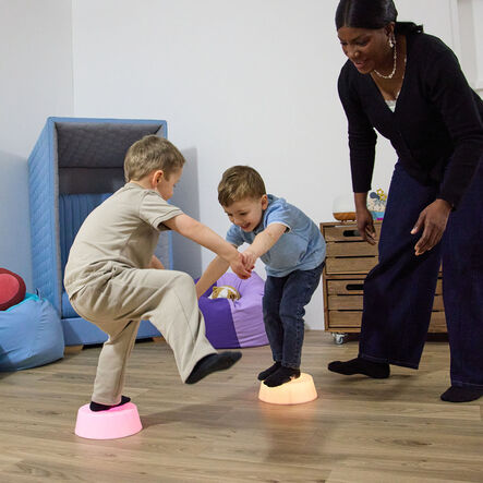 Light\-Up Sensory Stepping Stone 3pk  hi\-res