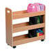 Wooden Lunchbox Trolleys Beech  hi\-res