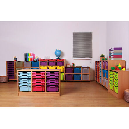 Mobile Column Tray Storage Supplied Empty  hi\-res