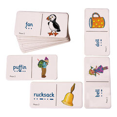 Decodable Word Dominoes Full Set Phases 2-5  Decodable Word Dominoes Full Set Phases 2-5  hi-res