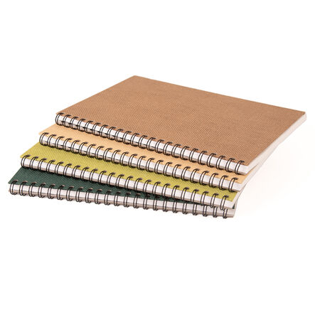 Pisces Jute Spiral Sketchbks A4 140gsm 12pk  hi\-res