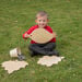 TTS Wooden Leaf Mark Making Boards with Stand  hi\-res