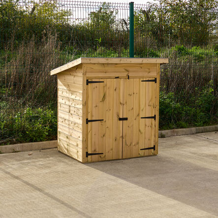 Medium Outdoor Storage Shed with Shelving  hi\-res