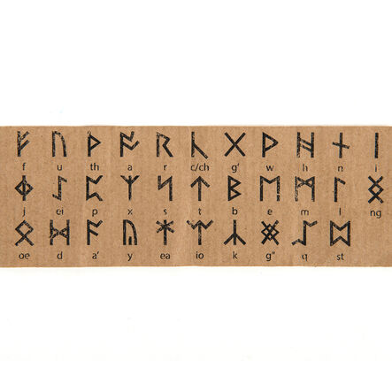 Anglo Saxon Runes 32pk  hi\-res
