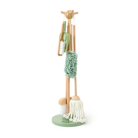 Role Play Wooden Cleaning Set Sage 6pc  hi\-res