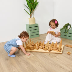 TTS Giant Wooden Stack & Build Construction Set  hi-res