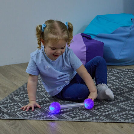 Spikey Light Up Double Baton  hi\-res