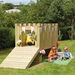 TTS Outdoor Wooden Role Play Castle H150 x W240 x D120cm  hi\-res