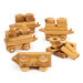TTS Wooden Toddler Train with Building Blocks  hi\-res