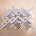 TTS Metallic Silver Stacking Zig Zags 12pk  hi\-res