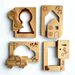Little Looking Wooden Shape Finders 12pk  hi\-res