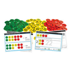 Place Value Counters with Workcards 308pcs  hi-res