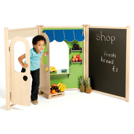 Wooden Shop Role Play Panel Set  hi\-res