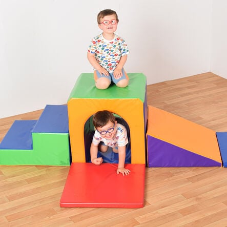 Rainbow Soft Play Tunnels Set  hi\-res