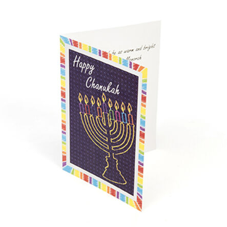 Jewish Festival Hanukkah Celebration Cards  hi\-res