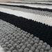 Black and White Cosy World Carpet L195 x W136cm  hi\-res