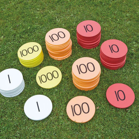 TTS Outdoor Place Value Foam Counters  hi\-res