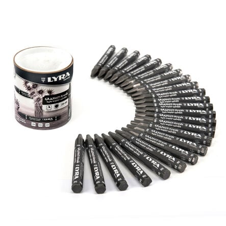 Lyra Graphite Chunky Crayons Tub 24  hi\-res